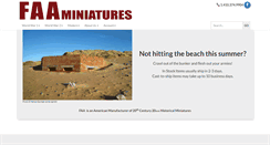 Desktop Screenshot of faaminiatures.com